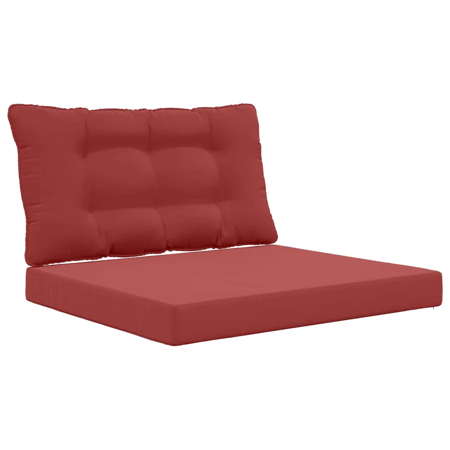 Coussin de canapé d'extérieur Polyester Bordeaux - 2
