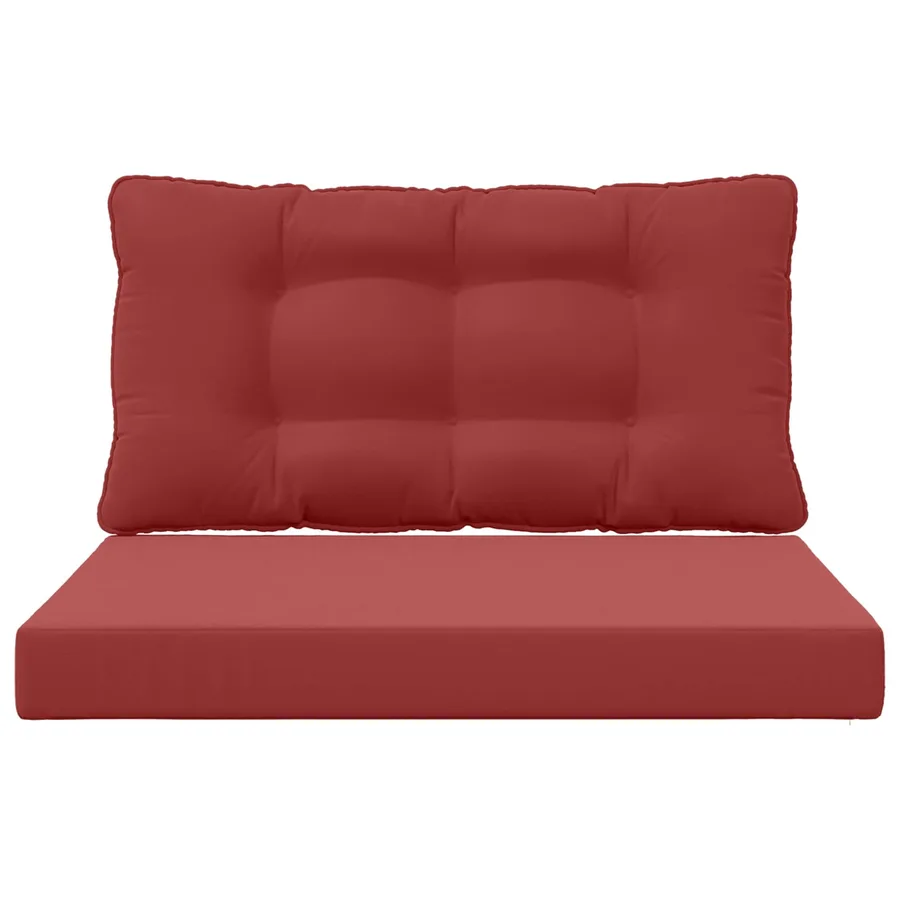 Coussin de canapé d'extérieur Polyester Bordeaux - 6