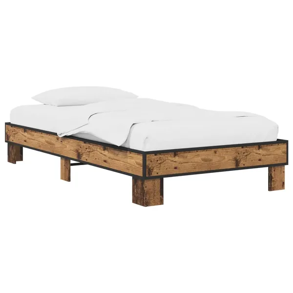 Cadre de lit Bois ancien 80 x 200 cm Bois d'ingénierie