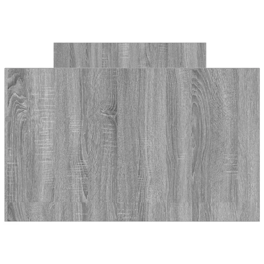 Cadre de lit avec rangement Sonoma gris 80 x 200 cm - 3