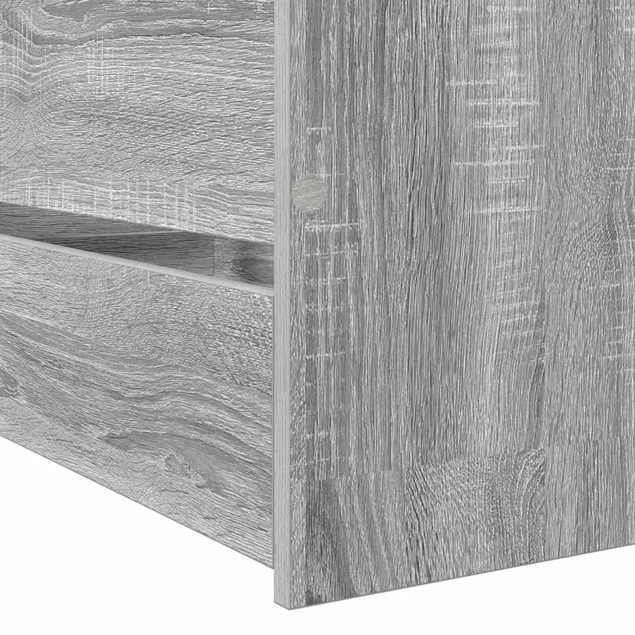Cadre de lit avec rangement Sonoma gris 80 x 200 cm - 6