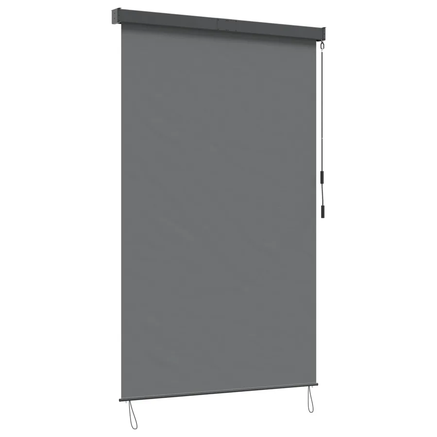 Store enrouleur Gris clair 60 x 250 cm Tissu et Aluminium - 2