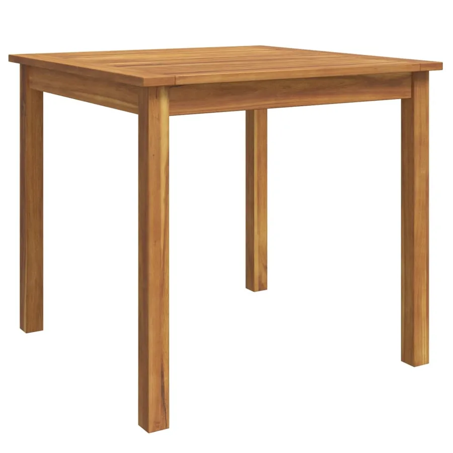 Ensemble à manger de jardin 3 pcs Bois d'acacia solide - 6