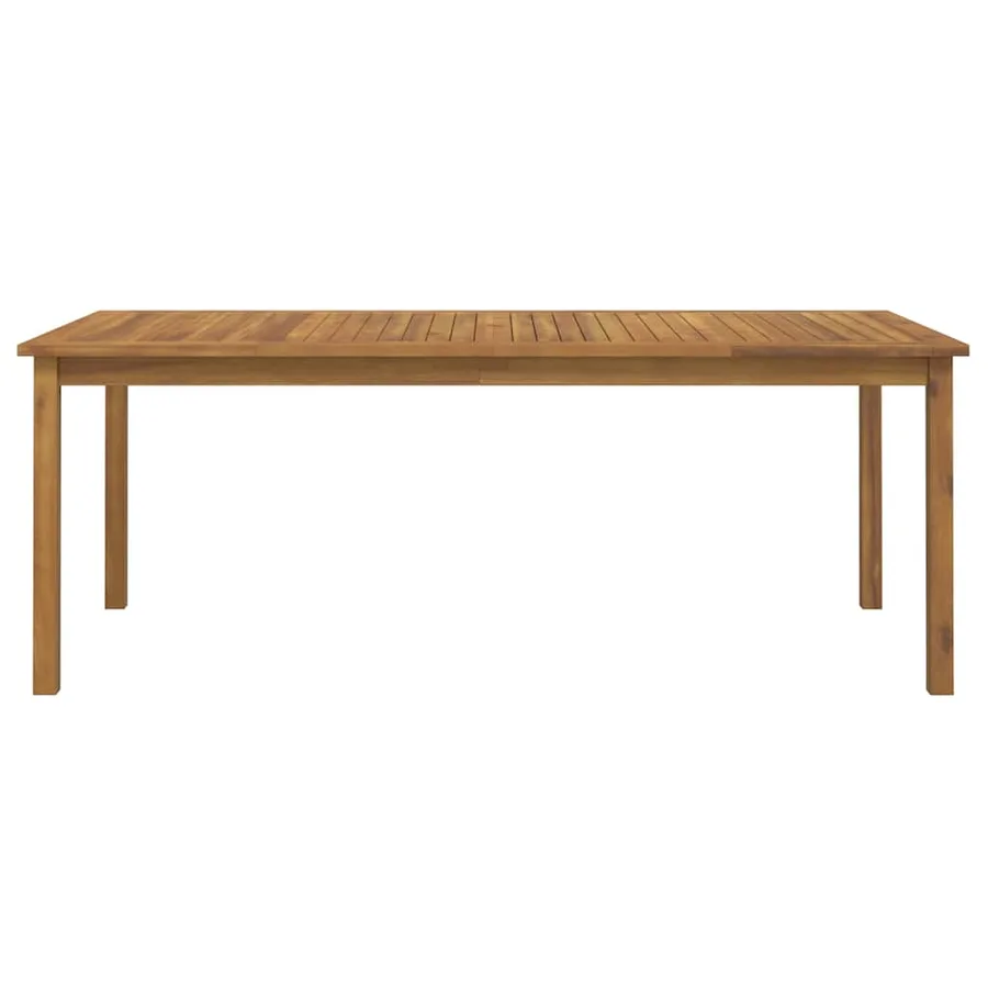 Ensemble à manger de jardin 9 pcs bois d'acacia solide - 7