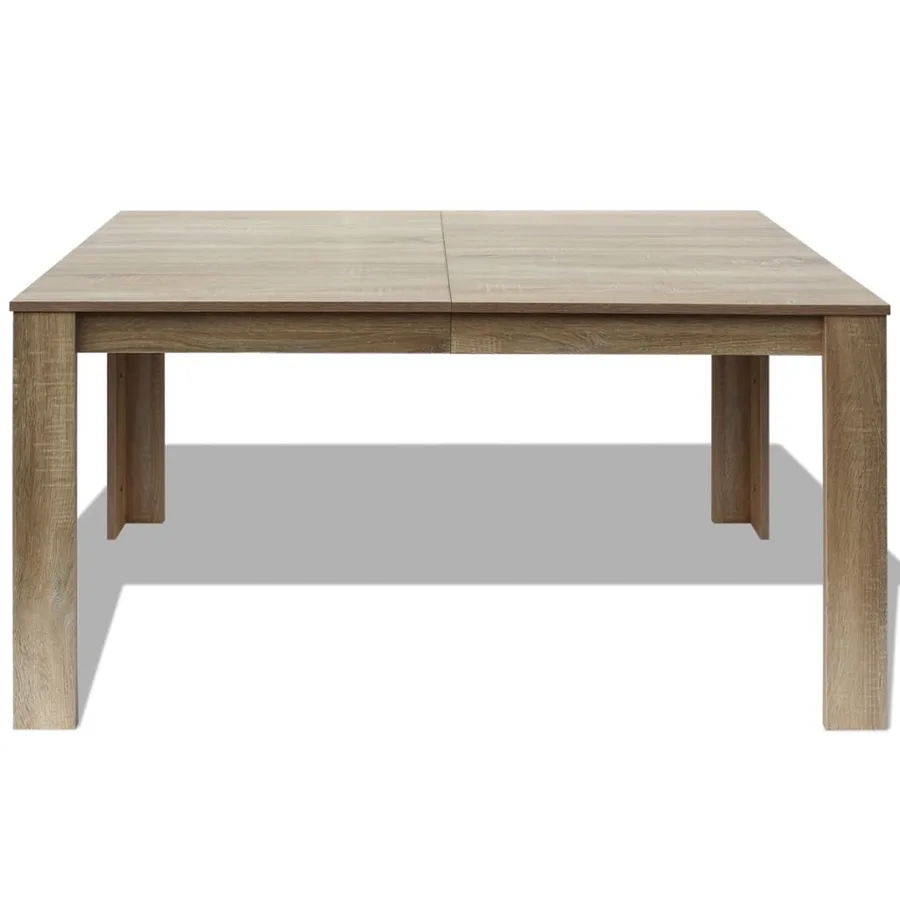 Table à manger 140x80x75 cm chêne - 3