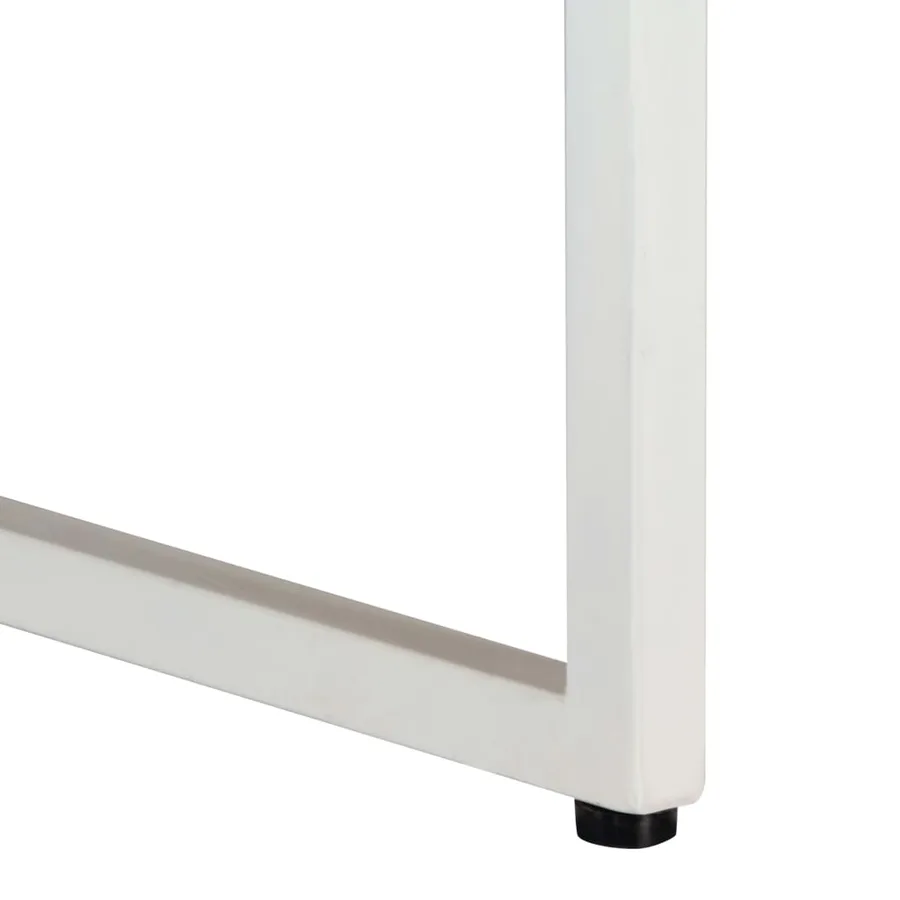 Table basse 110x110x36 cm Bois de manguier solide - 5