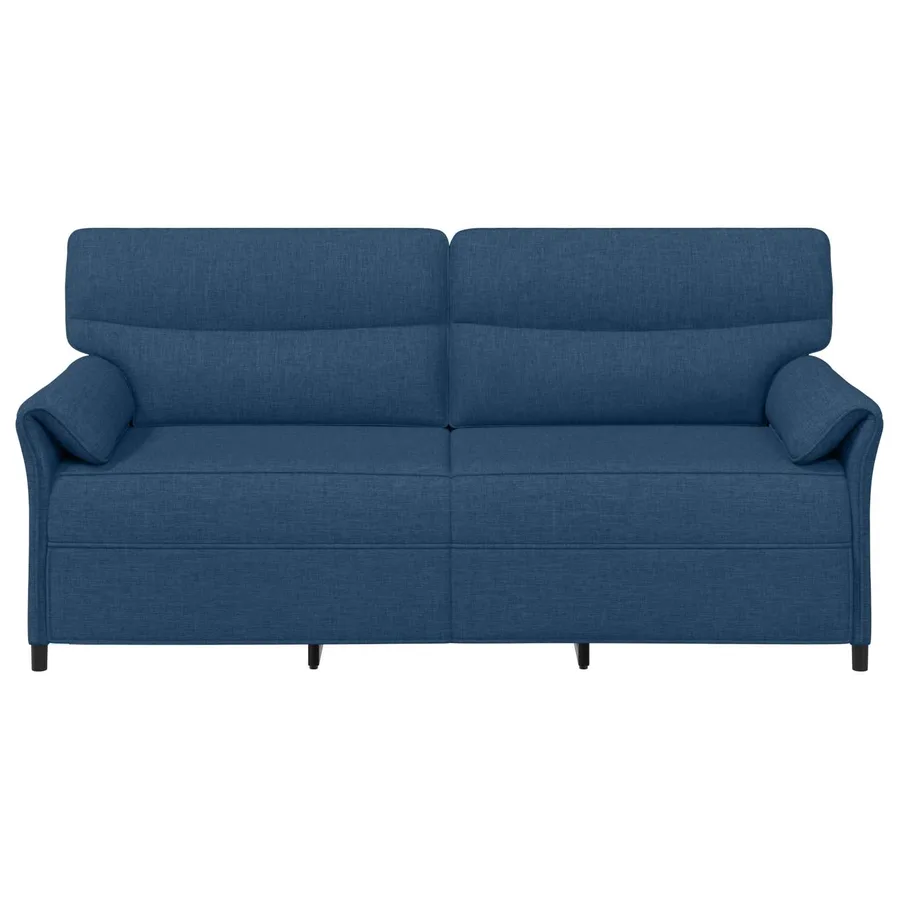 Canapé 100% polyester, cadre en métal, MDF, Contreplaqué - 3