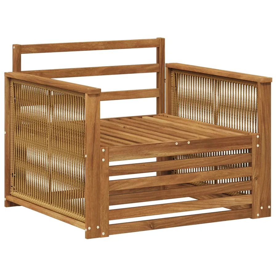 Sofa de milieu extérieur Naturel - 2