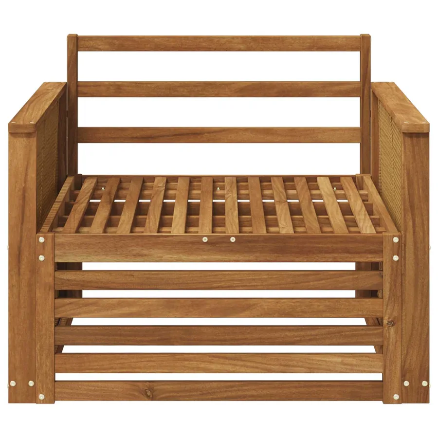 Sofa de milieu extérieur Naturel - 3