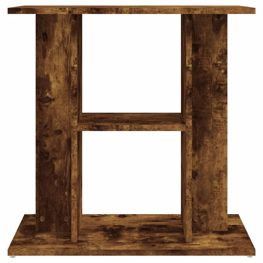 Support d'aquarium Chêne fumé 60x30x60 cm Bois d'ingénierie - 4