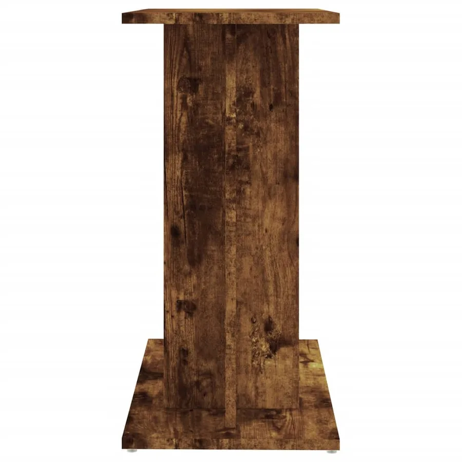 Support d'aquarium Chêne fumé 60x30x60 cm Bois d'ingénierie - 5