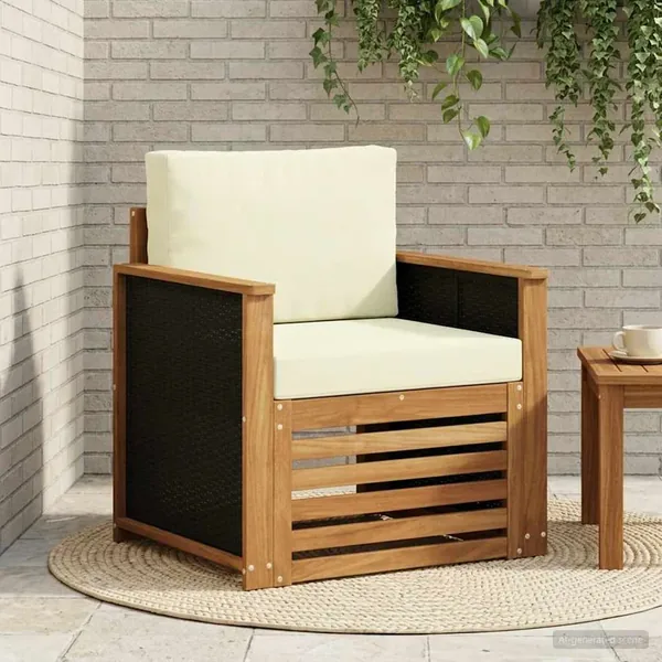 Sofa de milieu extérieur Naturel