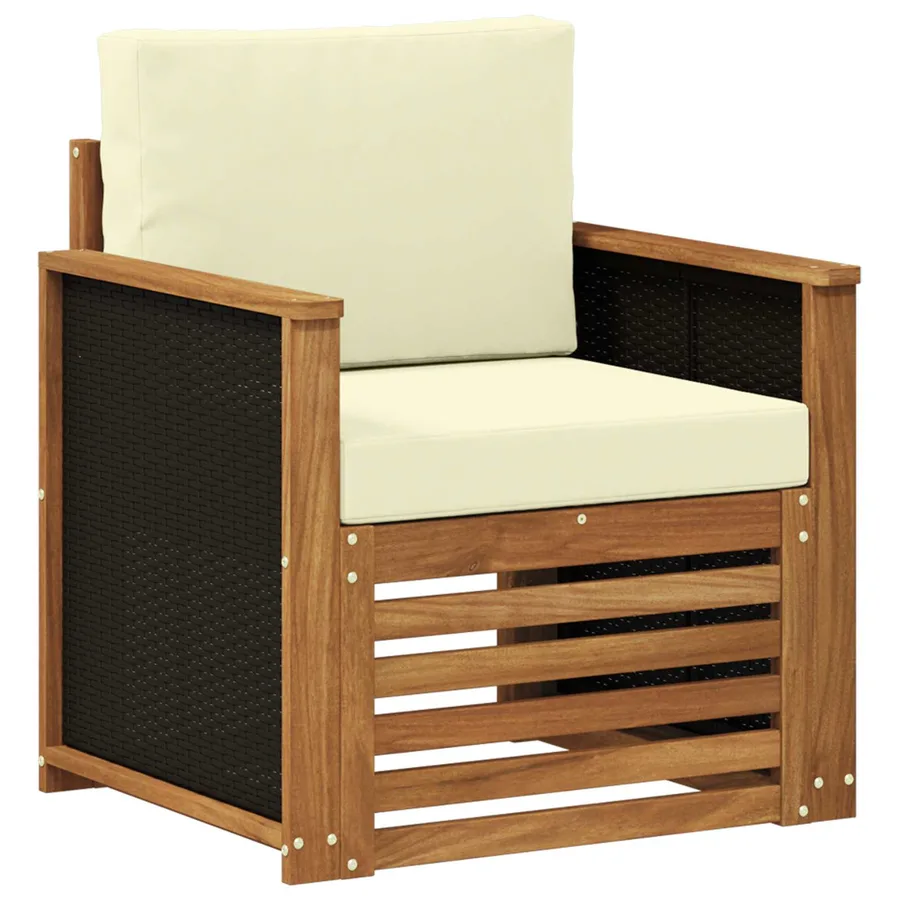 Sofa de milieu extérieur Naturel - 2