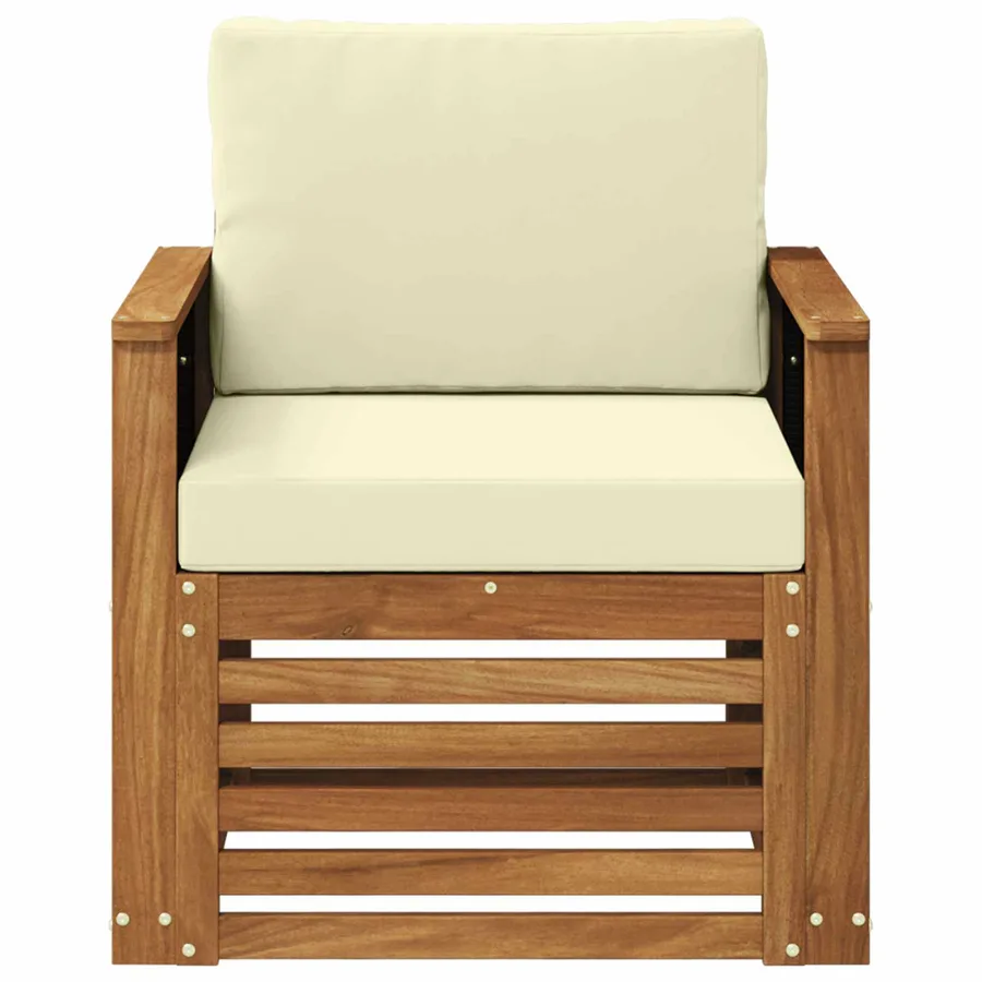 Sofa de milieu extérieur Naturel - 3