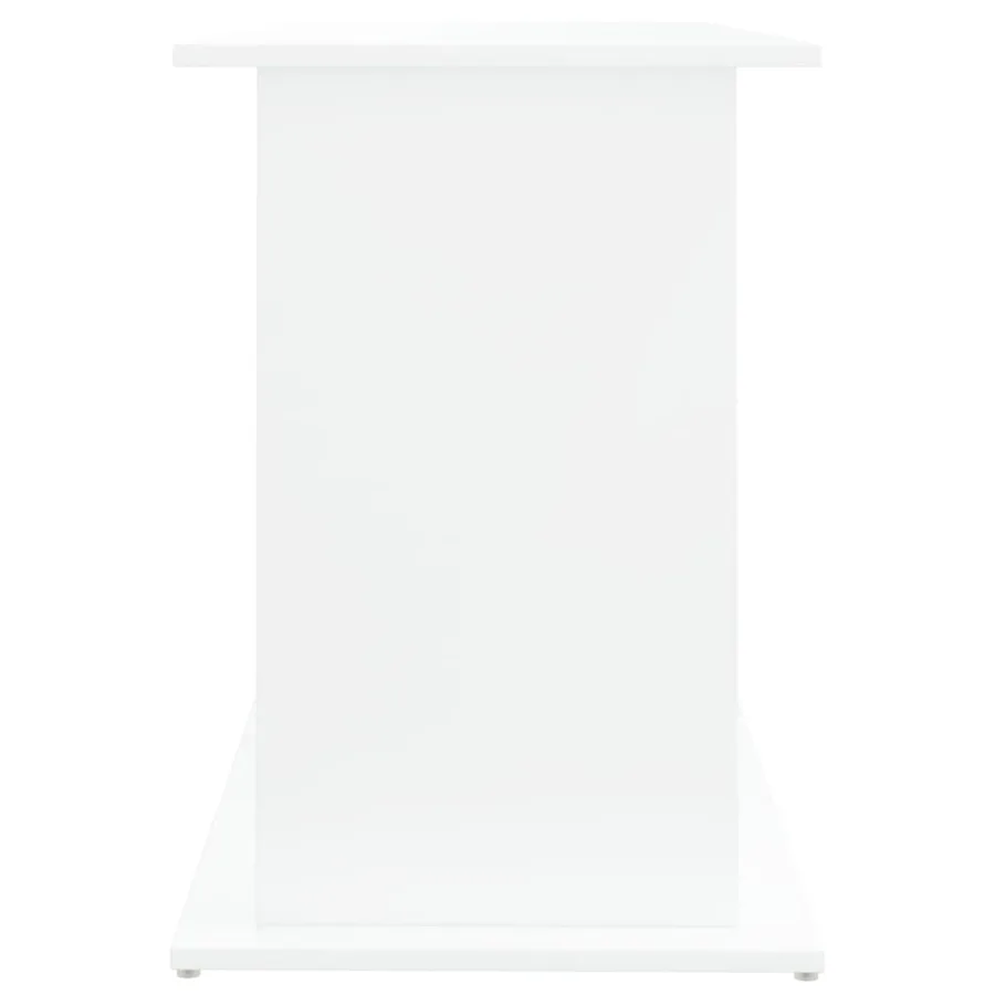 Support pour aquarium blanc 121x41x58 cm bois d'ingénierie - 7