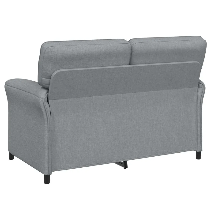 Canapé 100% polyester, cadre en métal, MDF, Contreplaqué - 5