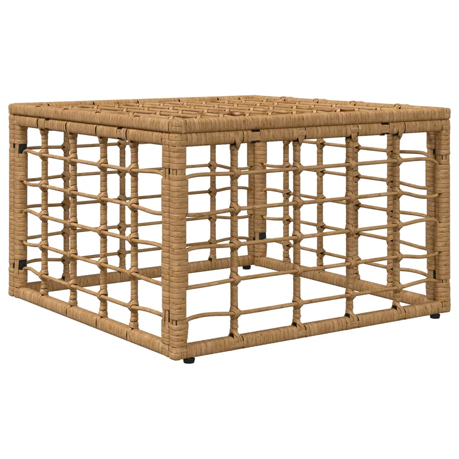 Pouf de Jardin Naturel polyrotin - 3