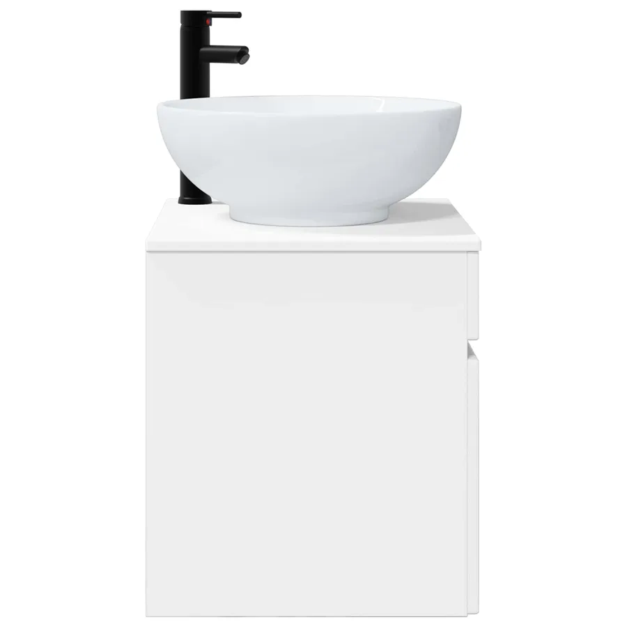 Meuble de lavabo mural Blanc 49 x 44,5 x 66,5 cm - 3