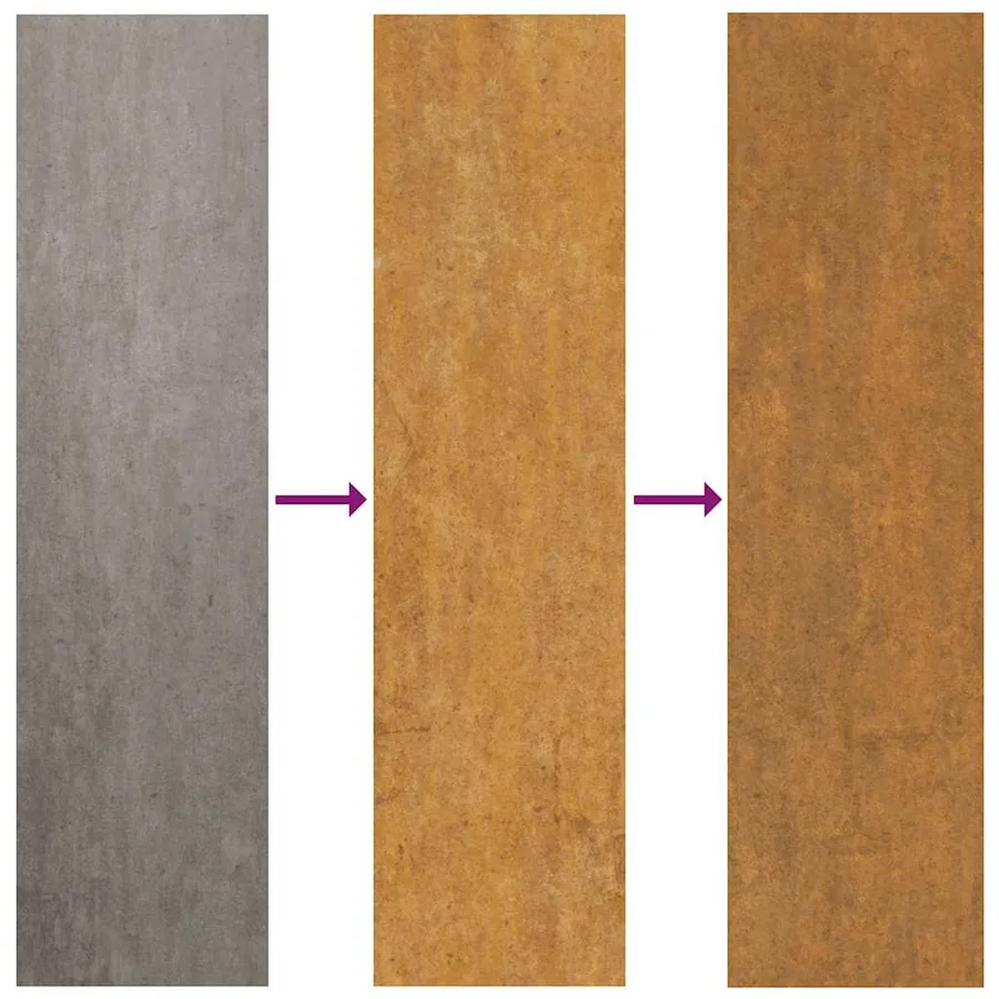 Lit surélevé de jardin 387x100x36 cm acier corten - 6