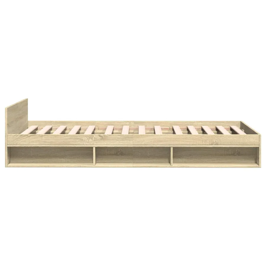 Cadre de lit avec rangement Chêne Sonoma 80 x 200 cm - 5