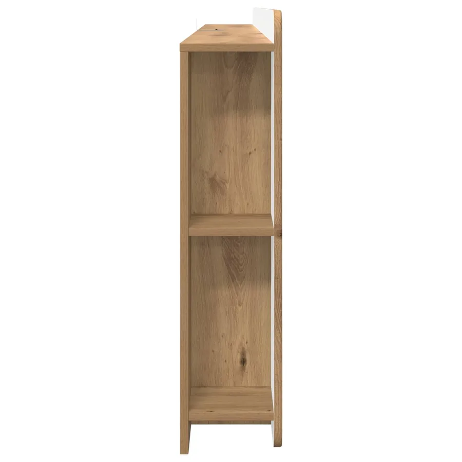 Cabinet de Tête de Lit Chêne artisanal 180 cm Bois d’ingénierie - 6