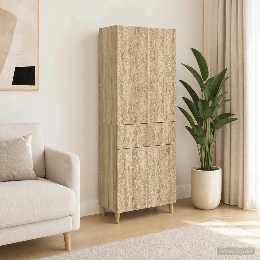 Ensemble de Meubles 2 pcs Bois d'ingénierie