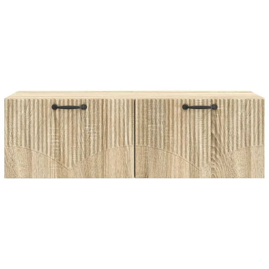 Meuble TV mural Chêne Sonoma 98 x 41 x 30 cm Bois d'ingénierie - 6