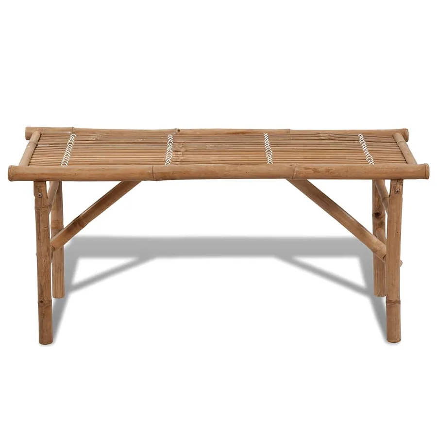 Banc de jardin pliable 118 cm Bambou - 2