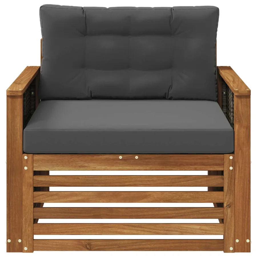 Sofa de milieu extérieur Naturel - 3