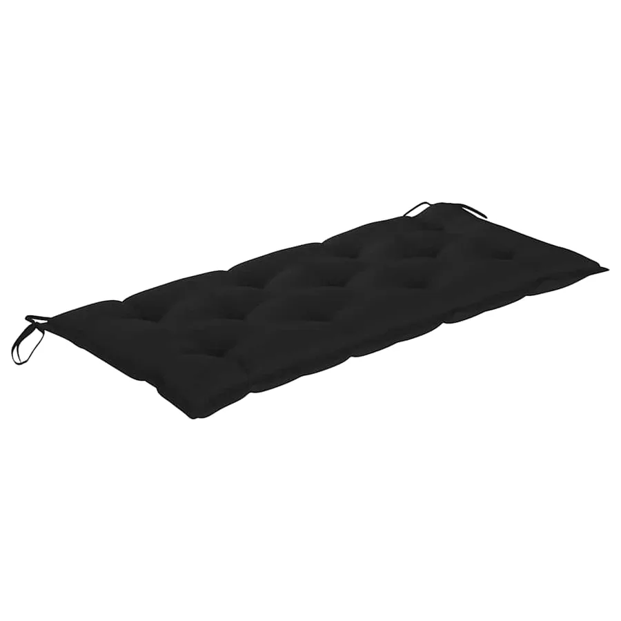 Banc de jardin avec coussin 120 cm Bambou - 6