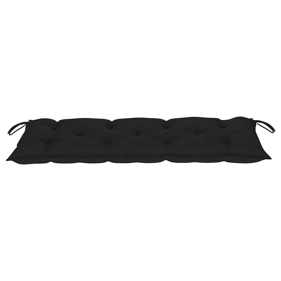 Banc de jardin avec coussin 120 cm Bambou - 7