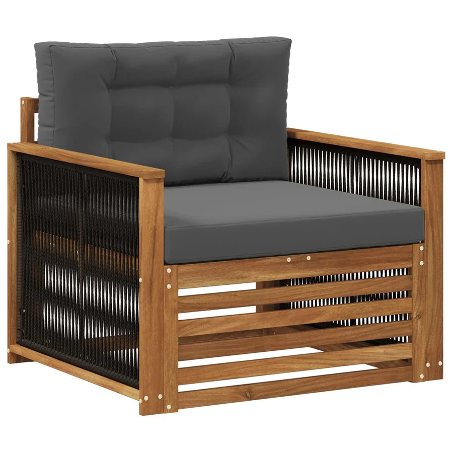 Sofa de milieu extérieur Naturel - 2