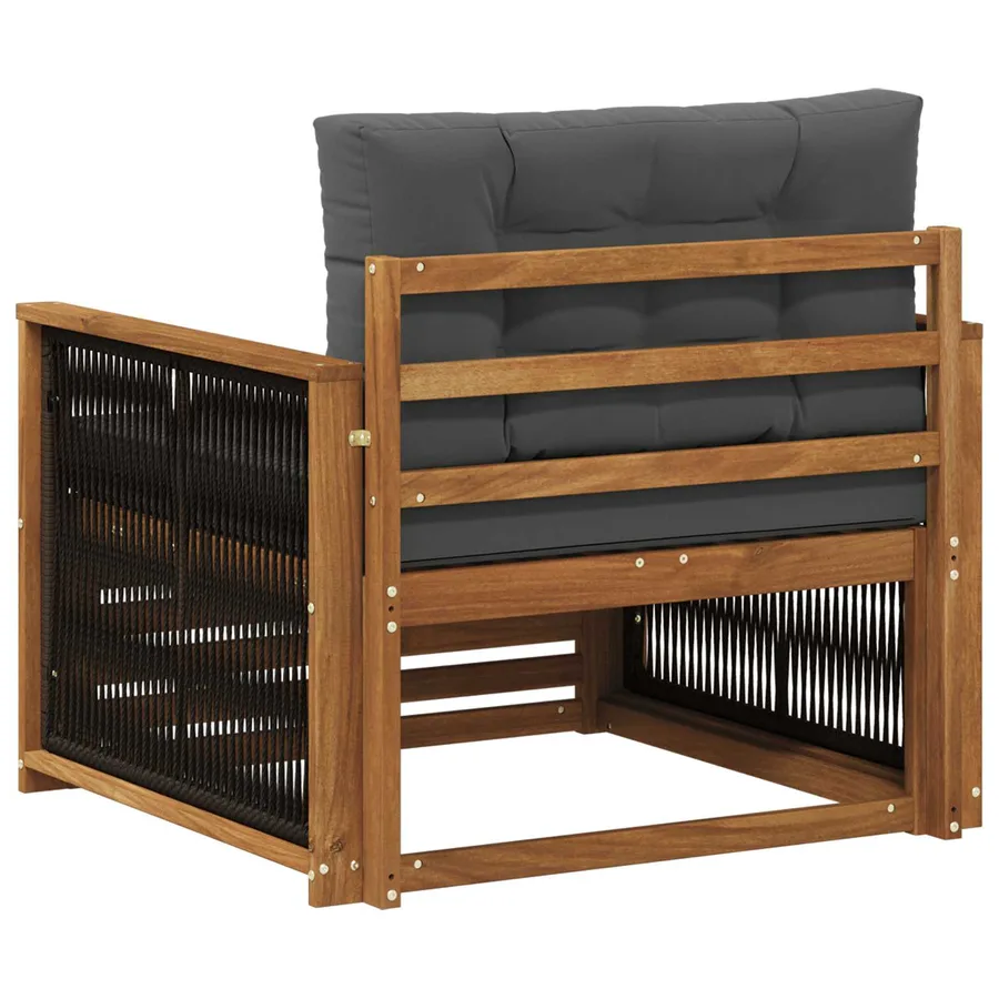 Sofa de milieu extérieur Naturel - 5