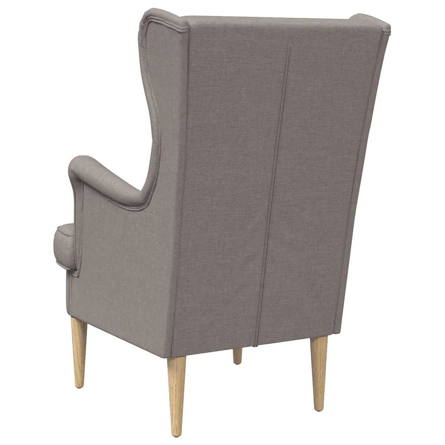 fauteuil Taupe tissu - 6
