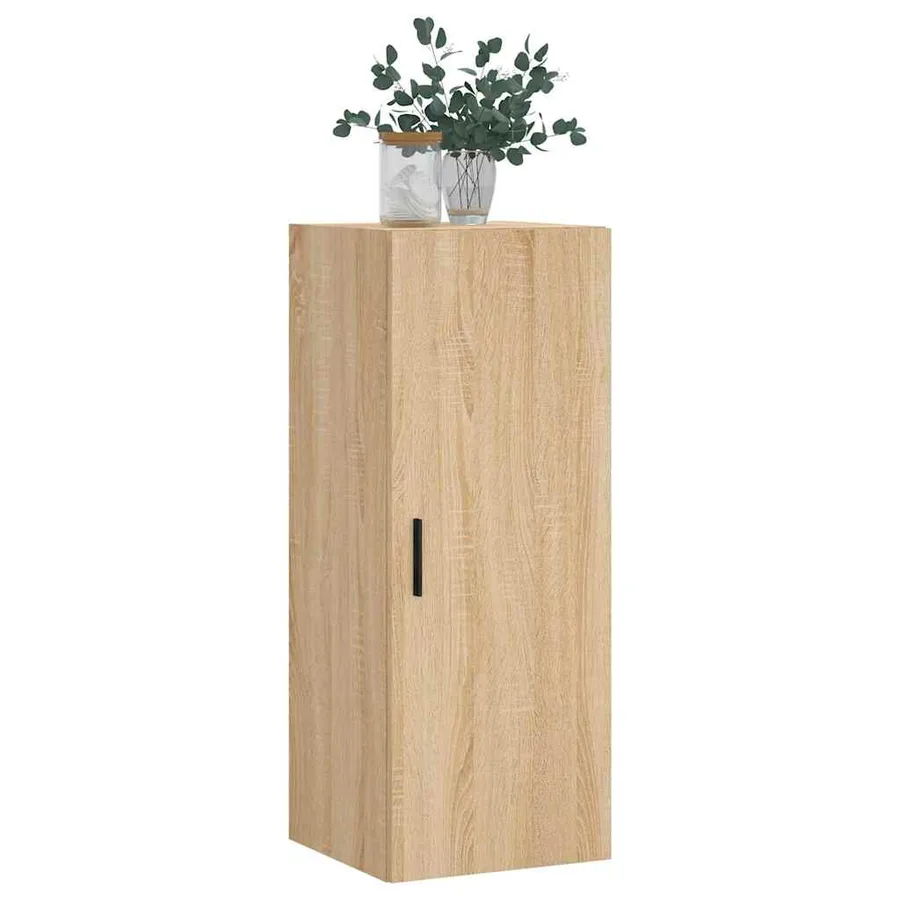 Armoire murale chêne sonoma 34,5x34x90 cm - 4