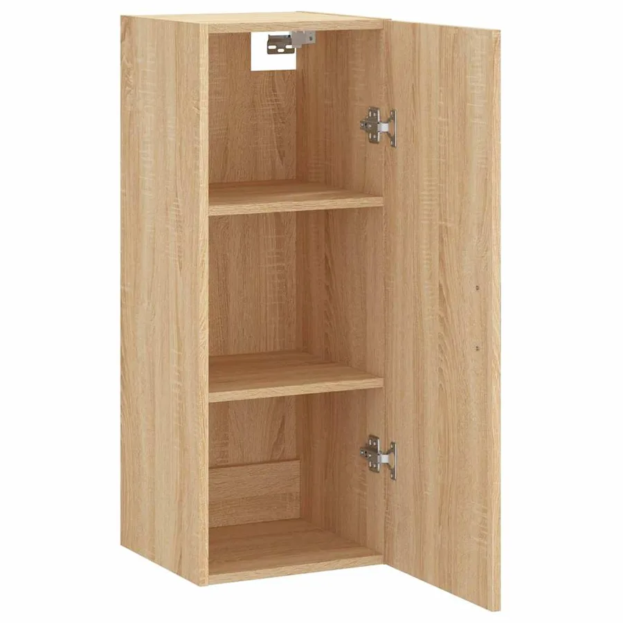 Armoire murale chêne sonoma 34,5x34x90 cm - 6