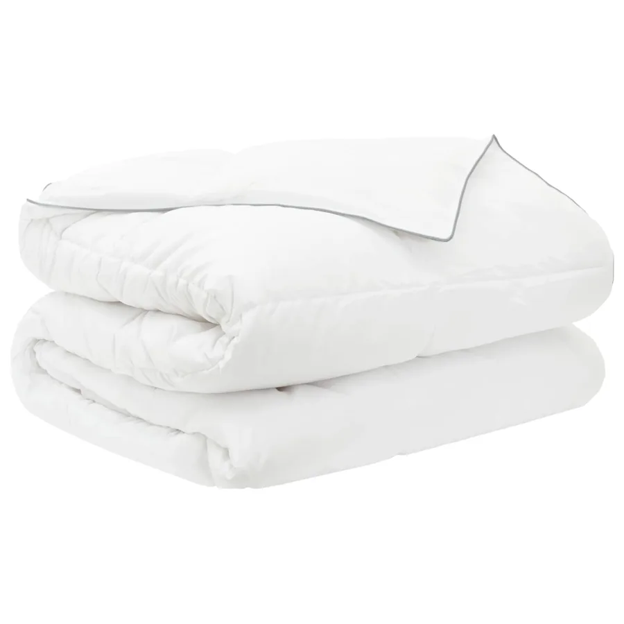 Couette d'été Blanc 200 x 240 cm Bambou