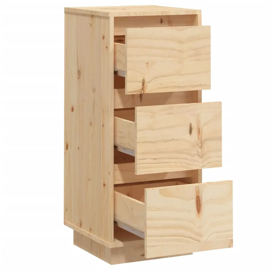 Buffet 32x34x75 cm Bois massif de pin - 7