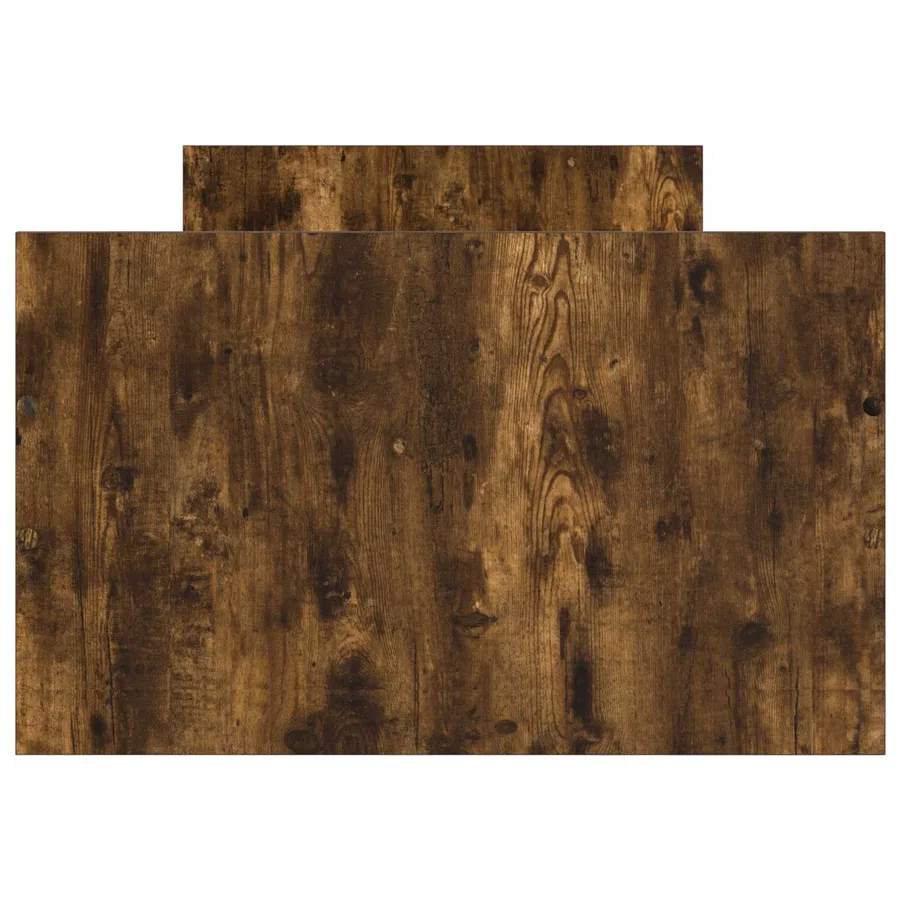Cadre de lit avec rangement Chêne fumé 80 x 200 cm - 3