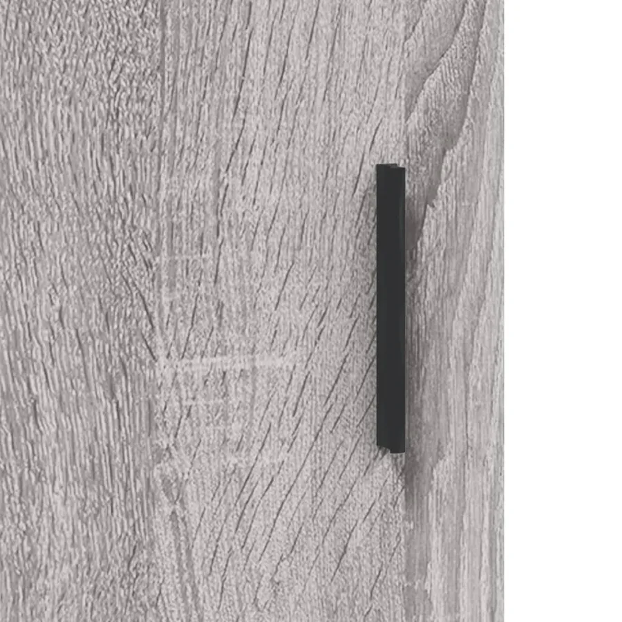 Buffet haut Sonoma gris 34,5x34x180 cm Bois d'ingénierie - 10