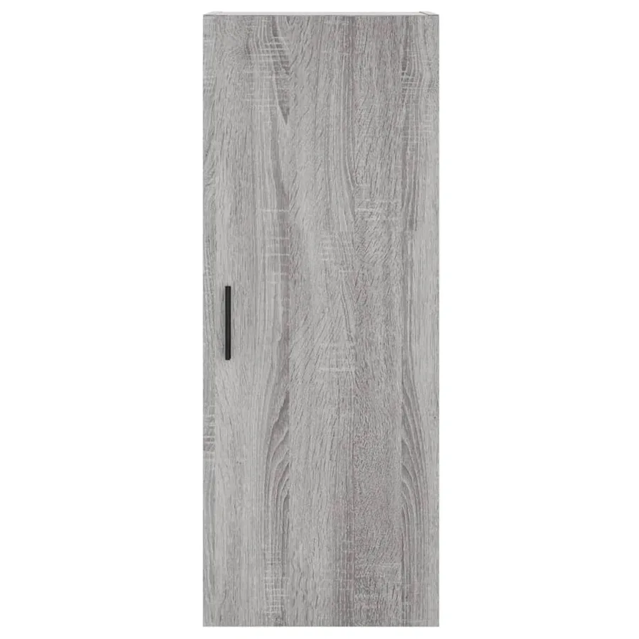 Buffet haut Sonoma gris 34,5x34x180 cm Bois d'ingénierie - 6