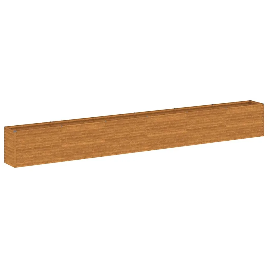 Jardinière surélevée 578 x 50 x 69 cm Acier Corten - 2