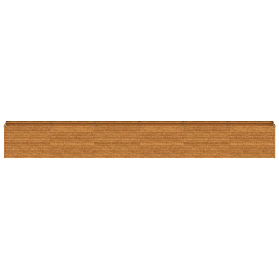 Jardinière surélevée 578 x 50 x 69 cm Acier Corten - 4