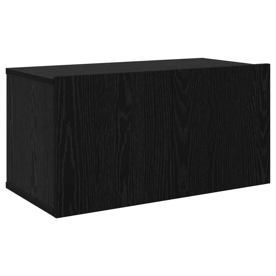 Ensemble meuble TV Montage mural 3 pcs Bois d'ingénierie - 5