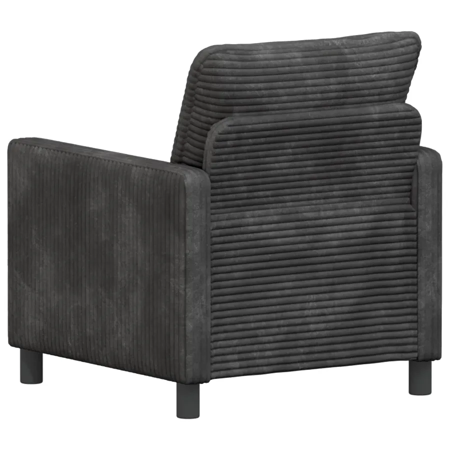 Canapé Gris foncé 76 x 81 x 87,5 cm Polyester - 5