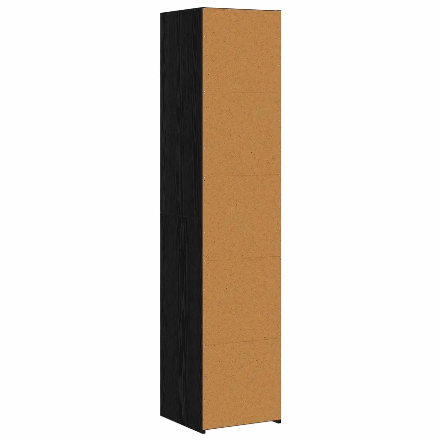 Buffet Chêne noir 40 x 41 x 185 cm Bois d'ingénierie - 4
