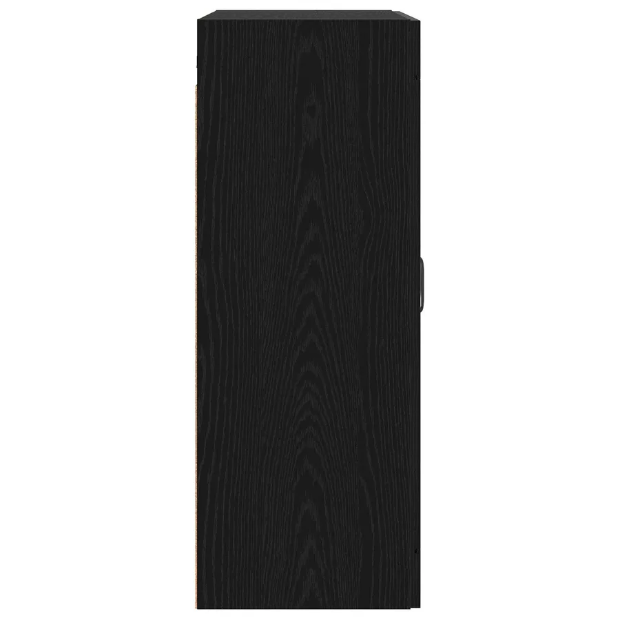 Meuble mural Chêne noir 69,5 x 34 x 90 cm Bois d'ingénierie - 3