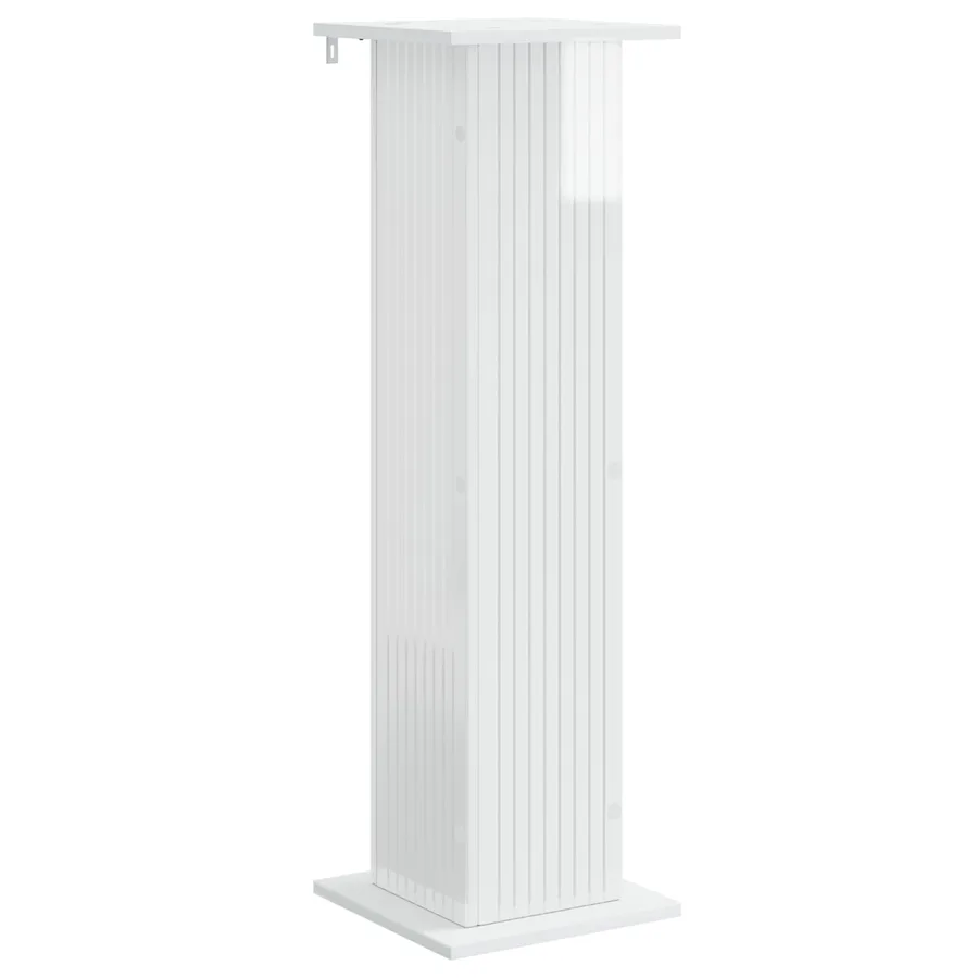 Support de Plante Blanc brillant 30,5 x 30 x 100,5 cm - 2