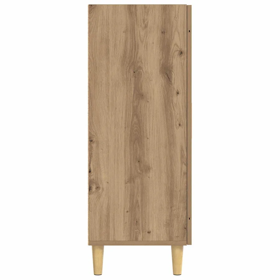 Buffet Chêne artisanal 69,5 x 34 x 90 cm Bois d'ingénierie - 9
