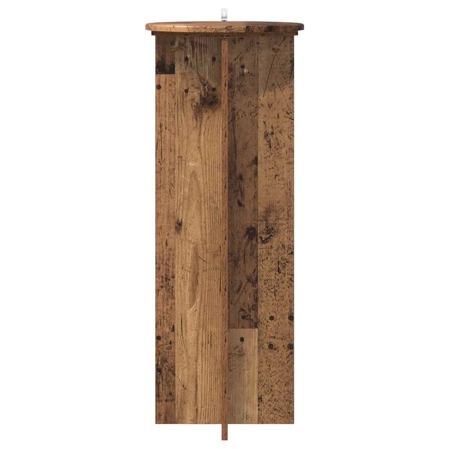Support de Plante 2 pcs Bois ancien Ø40 x 100 cm - 6